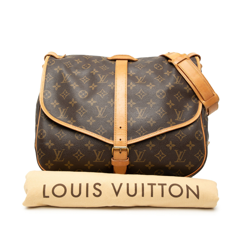 Pre-Loved Louis Vuitton Monogram Saumur 35 - Picture 8 of 8